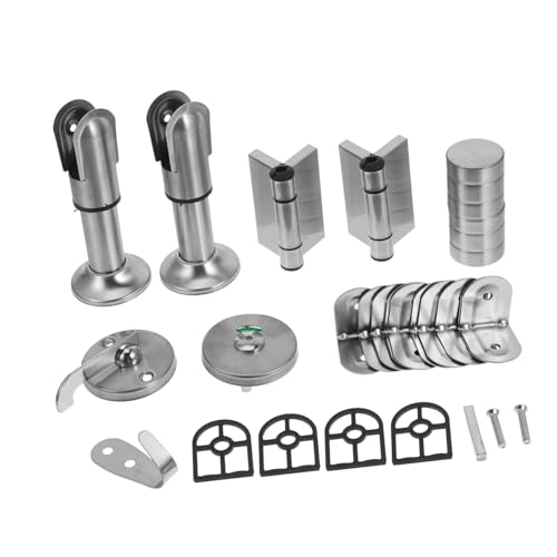Sewroro 1 Satz Sanitärpartitionen Zubehör Hochwertiges Fittings Kit für Badezimmer Trennwände Rostfrei Kratzfest und Langlebig für Toiletten Effektive Lösung zur Raumtrennung Einfache Sewroro 1 Satz Sanitärpartitionen Zubehör Hochwertiges Fittings Kit für Badezimmer Trennwände Rostfrei Kratzfest und Langlebig für Toiletten Effektive Lösung zur Raumtrennung Einfache von Sewroro