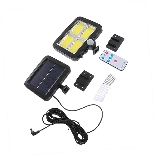 Sewroro 1 Satz Solar Gartenlampe mit Bewegungsmelder Wasserdichte Wandmontage LED Außenleuchte für Garten Terrasse und Verbindungskabel Langlebig und Installieren Sewroro 1 Satz Solar Gartenlampe mit Bewegungsmelder Wasserdichte Wandmontage LED Außenleuchte für Garten Terrasse und Verbindungskabel Langlebig und Installieren von Sewroro