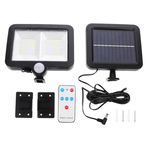 Sewroro 1 Satz Solarbetriebenes Sensorlicht für Außenbereiche Wasserdichtes LED Gartenlicht mit Verbindungskabel und Fernbedienung für Terrassen und Sewroro 1 Satz Solarbetriebenes Sensorlicht für Außenbereiche Wasserdichtes LED Gartenlicht mit Verbindungskabel und Fernbedienung für Terrassen und von Sewroro
