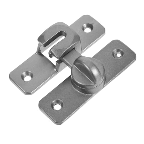 Sewroro 1 Satz Türschloss Schwere Torverschlüsse Schiebetürriegel Scheunentorverriegelung Sicherheitstürverriegelung Riegelschloss Für Sicherheitstüren Klappriegel Grau Aluminiumlegierung Sewroro 1 Satz Türschloss Schwere Torverschlüsse Schiebetürriegel Scheunentorverriegelung Sicherheitstürverriegelung Riegelschloss Für Sicherheitstüren Klappriegel Grau Aluminiumlegierung von Sewroro