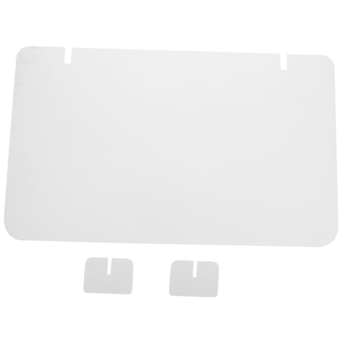 Sewroro 1 Set Desktop Partitionsplatte Schildteiler Studententisch Verbindungsblock Verteilerblock Studententeiler Modifizierter Verteilerblock Isolierter Tisch Schildtisch Weiß PVC Sewroro 1 Set Desktop Partitionsplatte Schildteiler Studententisch Verbindungsblock Verteilerblock Studententeiler Modifizierter Verteilerblock Isolierter Tisch Schildtisch Weiß PVC von Sewroro