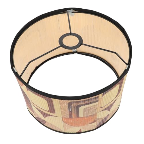 Sewroro 1 Stück Lampenschirm Einzigartiger Dekorationslampenschirm Vintage Stil für Tischlampen Stehlampen und Deckenleuchten Langlebig und Wiederverwendbar für Wohnzimmer und von Sewroro