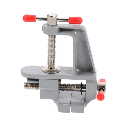 Sewroro 1 Stück Mini Tischklemme Tragbarer Bank Schraubstock für Präzises Arbeiten für Schmuck DIY Holzschnitzerei und Reparaturen Einfach zu Bedienen und Zeitsparend von Sewroro