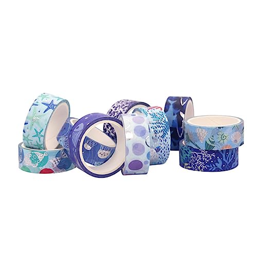 Sewroro 10 Rollen DIY Washi Tape Design Abdeckband für Scrapbooking Bastelprojekte Geschenkwraps für DIY Enthusiasten Sewroro 10 Rollen DIY Washi Tape Design Abdeckband für Scrapbooking Bastelprojekte Geschenkwraps für DIY Enthusiasten von Sewroro
