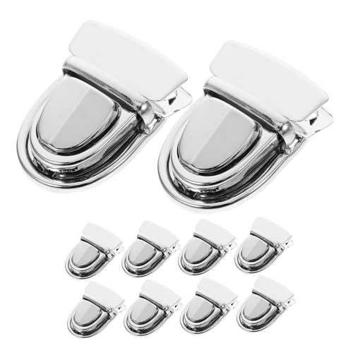 Sewroro 10 Sätze Handtaschenverschluss Druckverschluss aus Eisen DIY Taschenverschluss für Selbstgemachte Taschen Vielseitig Einsetzbar Eleganter Metallverschluss für Handtaschen und Sewroro 10 Sätze Handtaschenverschluss Druckverschluss aus Eisen DIY Taschenverschluss für Selbstgemachte Taschen Vielseitig Einsetzbar Eleganter Metallverschluss für Handtaschen und von Sewroro