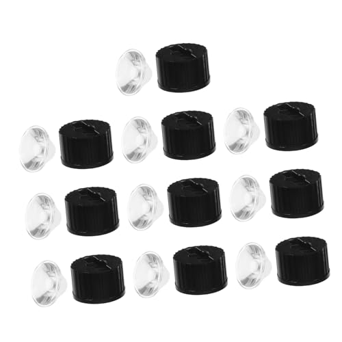 Sewroro 10 Sätze LED Linsen mit Halter für Deckenleuchten Hitzebeständig Robust Effektive Lichtkonzentration Vielseitig Einsetzbar für LED Scheinwerfer und Diy Projekte von Sewroro