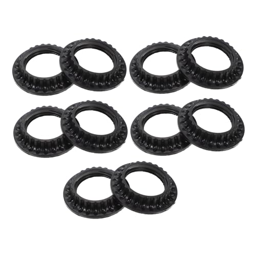 Sewroro 10 Stück Lampenfassung Fixierring Langlebiger Leichthalterring Einfache Installation Sichere Befestigung für DIY Lampenhalterung Ersatz Zubehör von Sewroro