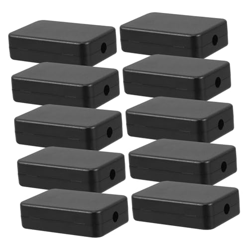 Sewroro 10 Stück Teiliges Abs Elektronik Anschlussgehäuse mit Robustem Hitzebeständigem Gehäuse und Frosted Oberfläche Kleine Verteilerdose für Vielfältige Elektrische Projekte und von Sewroro