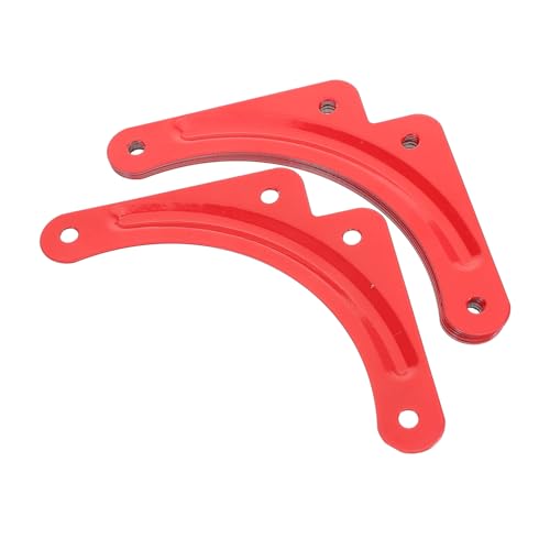 Sewroro 10 Stück Teiliges Aluminium Legierung Verstärkungselemente für Leitern Eckwinkel für Klappleitern Robust und Langlebig Einfach zu Transportieren Lagern von Sewroro