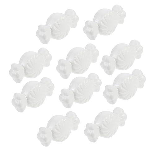Sewroro 10 Stück Teiliges DIY Candy für Weiße Modellierformen für Bastelprojekte für Partys und Dekorationen Robust und Leicht zu Handhaben von Sewroro
