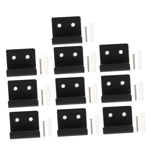 Sewroro 10 Stück Teiliges Fliesenhaken aus Rostfreiem Wandmontierte Halterung für Keramikfliesen Inklusive Schrauben und Dübeln Rostbeständig Einfache Installation Modernes Design für von Sewroro