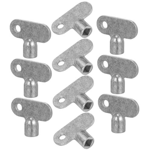 Sewroro 10 Stück Teiliges Heizkörper entlüftungsschlüssel aus Langlebiger Zinklegierung Robust und Rostfrei zur Effizienten Heizungsentlüftung und Geräuschreduzierung Kompakt und Sewroro 10 Stück Teiliges Heizkörper entlüftungsschlüssel aus Langlebiger Zinklegierung Robust und Rostfrei zur Effizienten Heizungsentlüftung und Geräuschreduzierung Kompakt und von Sewroro