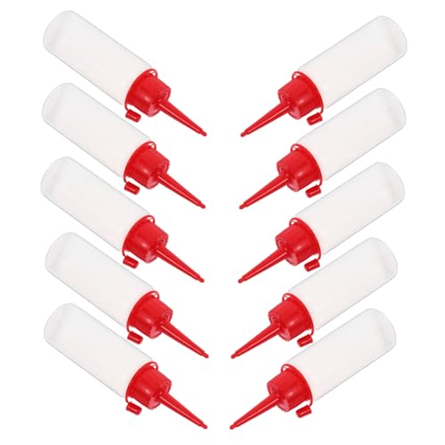 Sewroro 10 Stück Teiliges Ldpe Kunststoff nadelflaschen mit Präziser Spitze Auslaufsichere Quetschflaschen für Kleber Farbe und Saucen Flexible Weiche Dosierflaschen mit Sicherem Sewroro 10 Stück Teiliges Ldpe Kunststoff nadelflaschen mit Präziser Spitze Auslaufsichere Quetschflaschen für Kleber Farbe und Saucen Flexible Weiche Dosierflaschen mit Sicherem von Sewroro