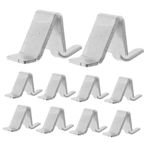Sewroro 10 Stück Teiliges Metall Regalclips Robuste Aktenschrank Regalhalterungen Stabile Einfach zu Installierende Regalböden Clips für Büro Heimschränke Vielseitig Einsetzbar Langlebig Sewroro 10 Stück Teiliges Metall Regalclips Robuste Aktenschrank Regalhalterungen Stabile Einfach zu Installierende Regalböden Clips für Büro Heimschränke Vielseitig Einsetzbar Langlebig von Sewroro