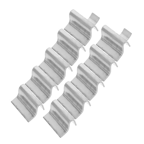 Sewroro 10 Stück Teiliges Regalclips Metall Halterung für Aktenschränke Robuste Stabile Regalstützen mit Einzigartigem Clip design für Einfache Montage Rutschfest und Langlebig Vielseitig Sewroro 10 Stück Teiliges Regalclips Metall Halterung für Aktenschränke Robuste Stabile Regalstützen mit Einzigartigem Clip design für Einfache Montage Rutschfest und Langlebig Vielseitig von Sewroro