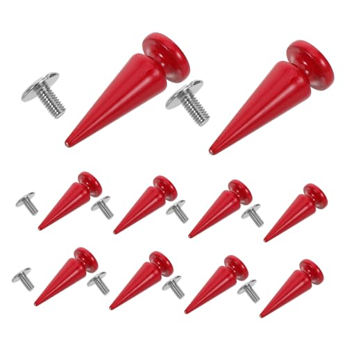 Sewroro 10 Stück Teiliges Spike Rivets Baumförmige Metall Nieten Schraubnieten für DIY Punk Lederhandwerk Robust Langlebig Vielseitig für Kleidung Schuhe Taschen Sewroro 10 Stück Teiliges Spike Rivets Baumförmige Metall Nieten Schraubnieten für DIY Punk Lederhandwerk Robust Langlebig Vielseitig für Kleidung Schuhe Taschen von Sewroro