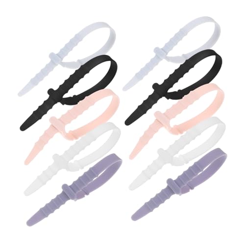 Sewroro 10 Stück Teiliges Verstellbare Silikon Kabelbinder Wiederverwendbar Elastische Kabel Organizer Bänder für Kabelmanagement Zuhause Büro Schreibtisch Vielseitig und Langlebig Sewroro 10 Stück Teiliges Verstellbare Silikon Kabelbinder Wiederverwendbar Elastische Kabel Organizer Bänder für Kabelmanagement Zuhause Büro Schreibtisch Vielseitig und Langlebig von Sewroro