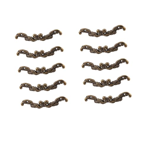 Sewroro 10 Stück Teiliges Vintage Schubladengriffe Antike Möbelgriffe im Europäischen Stil Vielseitig für Schrank Kommode Tv möbel Robust und Dekorativ Passend für Küche und Schlafzimmer Sewroro 10 Stück Teiliges Vintage Schubladengriffe Antike Möbelgriffe im Europäischen Stil Vielseitig für Schrank Kommode Tv möbel Robust und Dekorativ Passend für Küche und Schlafzimmer von Sewroro