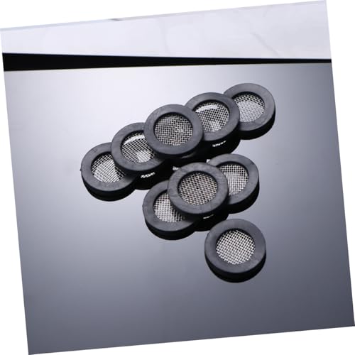 Sewroro 10 Stück Teiliges Wasserhahn Dichtung mit Innendurchmesser Verstopfungs Filter mit Netz und Gummidichtung Metall Schlauchkupplung Filter für Küchen und Badarmaturen Schwarz Sewroro 10 Stück Teiliges Wasserhahn Dichtung mit Innendurchmesser Verstopfungs Filter mit Netz und Gummidichtung Metall Schlauchkupplung Filter für Küchen und Badarmaturen Schwarz von Sewroro