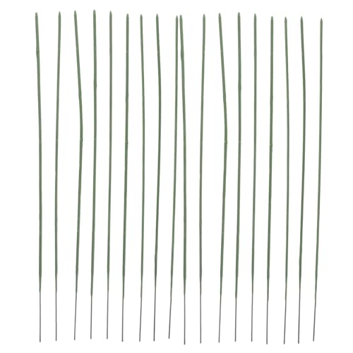 Sewroro 100 Stück Floristendraht Stiele für DIY Blumenarrangements und Bouquets Floristik Zubehör für Bastelbedarf von Sewroro