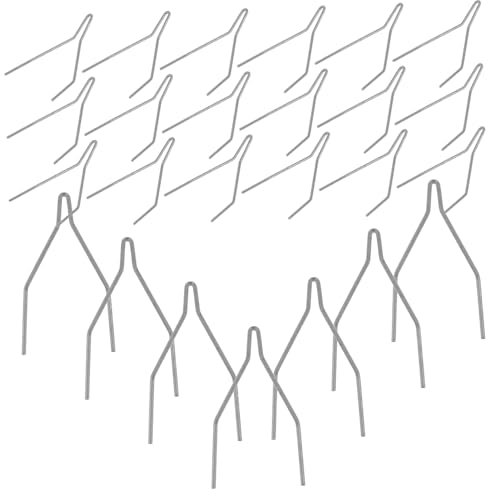 Sewroro 100 Stück Teiliges Car Bumper Repair Pins Metall Schweißklammern für Stoßstangen Kunststoffschweißer Zubehör Langlebig Professionell für Präzise Stoßstangenreparatur von Sewroro