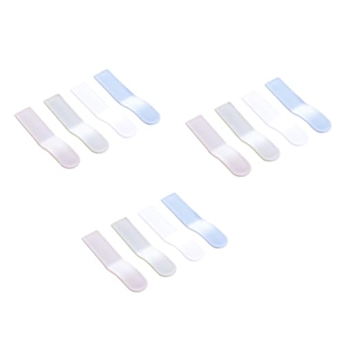 Sewroro 12 Stück Teiliges Toilettensitz lifter aus Langlebigem Material Hygienische Wc sitz Erhöhung zum Berührungslosen Anheben Geeignet für Senioren und Badezimmerzubehör in Vier Farben von Sewroro