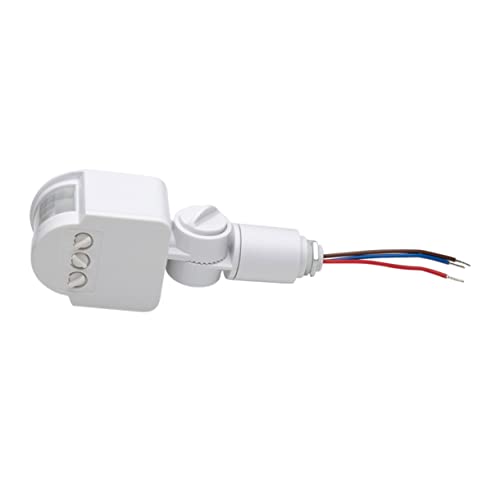 Sewroro 12V Infrarot Bewegungssensor Dc für LED Lampen bis Controller mit Hoher Empfindlichkeit Einstellbare Installation für Innen und Außenbereiche für Garagen von Sewroro