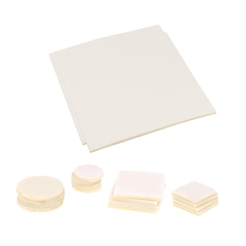 Sewroro 130stücke Filz-Anti-rutsch-Polster Für Möbelbeine Selbstklebend Beige Langlebig Und Strapazierfähig Sewroro 130stücke Filz-Anti-rutsch-Polster Für Möbelbeine Selbstklebend Beige Langlebig Und Strapazierfähig von Sewroro