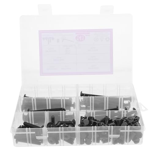 Sewroro 141 Stück Teiliges Schrauben Muttern Babybett aus Langlebiger Aluminiumlegierung Innensechskant Schrauben mit Muttern Praktisches Krippen hardware Ersatzkit für Möbel und Sewroro 141 Stück Teiliges Schrauben Muttern Babybett aus Langlebiger Aluminiumlegierung Innensechskant Schrauben mit Muttern Praktisches Krippen hardware Ersatzkit für Möbel und von Sewroro