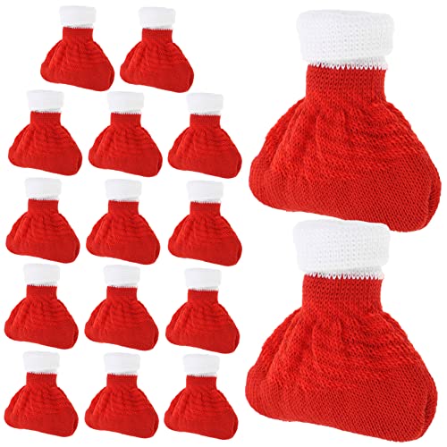Sewroro 16 Stück Weihnachts Stuhlbeinschoner Rote Tischfüße Abdeckungen Dekorative Möbelbeinsocken für Festliche Anlässe rutschfest Installieren für Gemütliches Zuhause Sewroro 16 Stück Weihnachts Stuhlbeinschoner Rote Tischfüße Abdeckungen Dekorative Möbelbeinsocken für Festliche Anlässe rutschfest Installieren für Gemütliches Zuhause von Sewroro