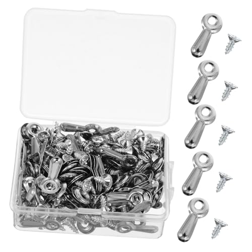 Sewroro 160 Stück Clips für Rückwand Befestigungsbeschläge mit Schrauben Sicherer Halt für Fotos und Kunstwerke Sewroro 160 Stück Clips für Rückwand Befestigungsbeschläge mit Schrauben Sicherer Halt für Fotos und Kunstwerke von Sewroro