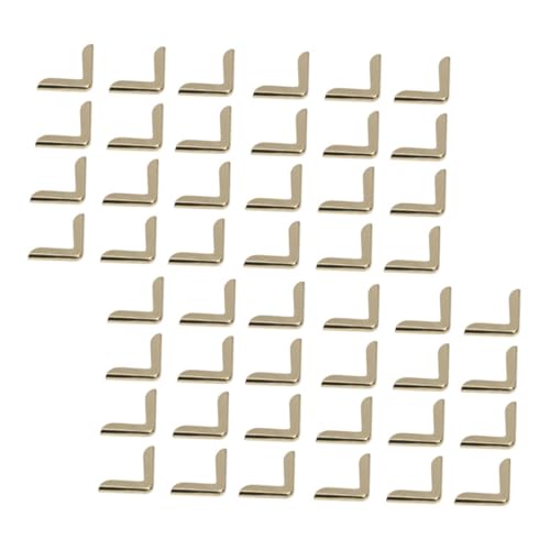 Sewroro 180 Stück Vintage Metall Buchecken Goldfarben Eckenschutz für Scrapbooking Fotoalben Notizbücher Ordner Schutzecken Buchhüllen Dekoration Sewroro 180 Stück Vintage Metall Buchecken Goldfarben Eckenschutz für Scrapbooking Fotoalben Notizbücher Ordner Schutzecken Buchhüllen Dekoration von Sewroro