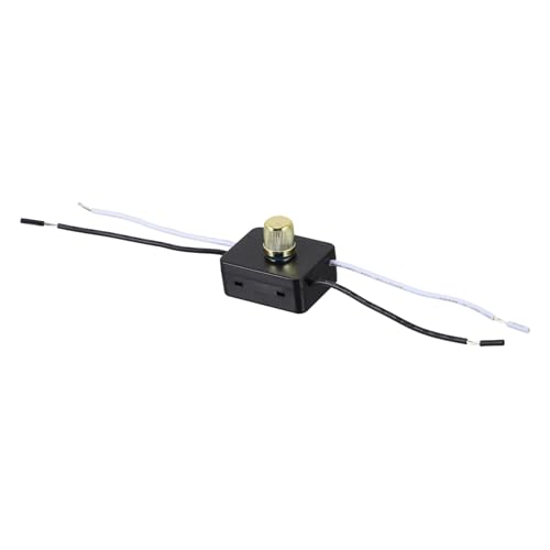 Sewroro 1Stück LED Tischlampe Dimmerknopf Praktischer Knopfschalter für LED Desk Lampen Drehbarer Dimmerschalter Kompatibel mit Defekten Schreibtischlampen Hochwertige Verarbeitung von Sewroro