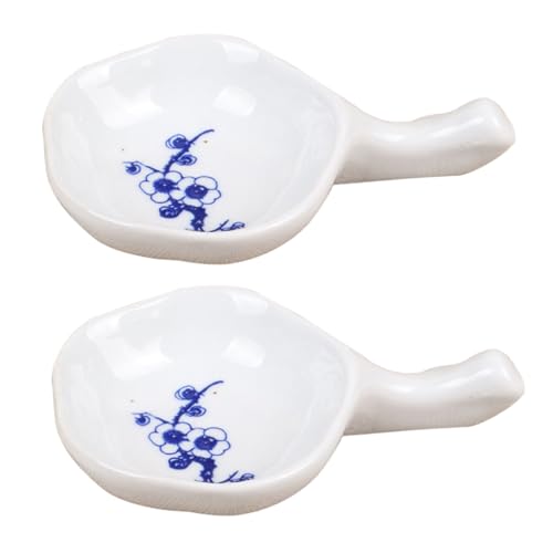 Sewroro 2 STÜCK Chinesische Kalligraphie Tintenschale Multifunktionale Keramik Wasser und Pinselablage Zufällige Muster für Malerei und Kalligraphie Sewroro 2 STÜCK Chinesische Kalligraphie Tintenschale Multifunktionale Keramik Wasser und Pinselablage Zufällige Muster für Malerei und Kalligraphie von Sewroro