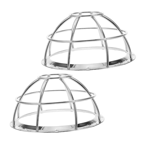 Sewroro 2 STÜCK Pendent Sprinkler Schutzabdeckung Feuerfester Schutzkorb für Rauchmelder und Sprinklerköpfe Einfache Montage Transparentes Design Zuverlässiger Sprinkler Rauchmelder von Sewroro