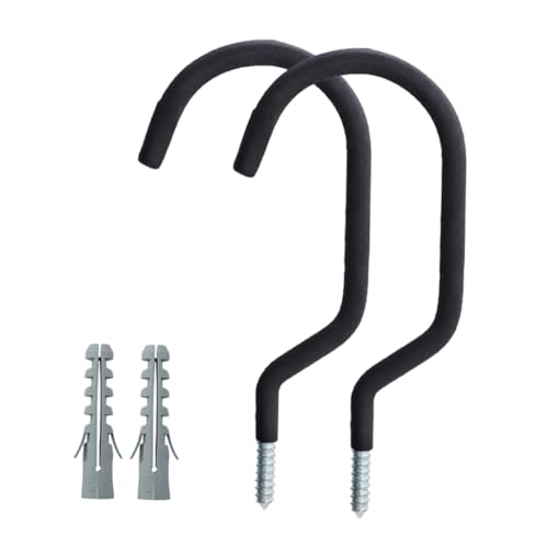 Sewroro 2 Sätze Schwere Bike Hooks Wandhalterung Fahrradaufhängung mit Starkem Halt für Garage und Heim Einfache Montage Holz Platzsparend für Fahrräder und Werkzeuge Sewroro 2 Sätze Schwere Bike Hooks Wandhalterung Fahrradaufhängung mit Starkem Halt für Garage und Heim Einfache Montage Holz Platzsparend für Fahrräder und Werkzeuge von Sewroro