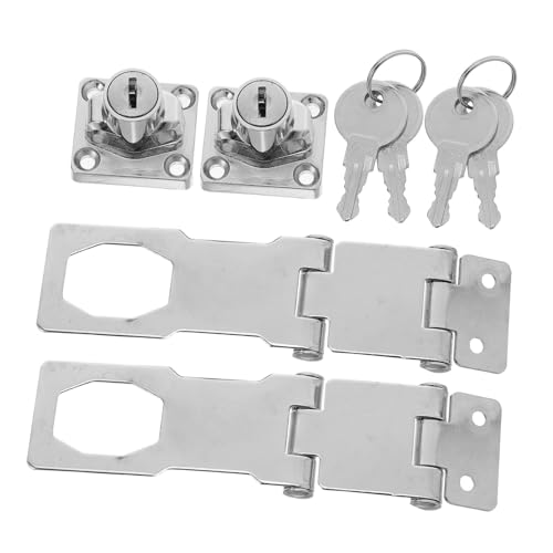 Sewroro 2 Sätze Vintage Schubladenschloss mit Schlüssel Zuverlässiger Überfalle Riegelschloss für Schrank Kühlschrank und Aktenschrank Einfache Montage mit Schrauben Kindersichere Sewroro 2 Sätze Vintage Schubladenschloss mit Schlüssel Zuverlässiger Überfalle Riegelschloss für Schrank Kühlschrank und Aktenschrank Einfache Montage mit Schrauben Kindersichere von Sewroro