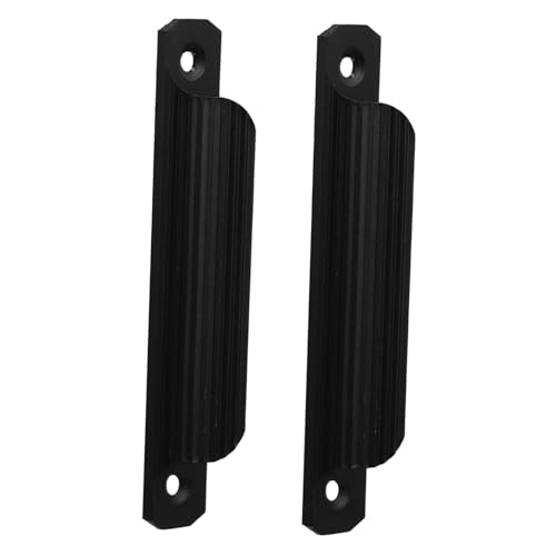 Sewroro 2 Stück Aluminiumlegierung Fenstergriff Schiebetürgriff Modern Pull Handle für Fenster Türen Schränke Möbel Stilvoll Langlebig Vielseitig Einsetzbar in Schwarz Sewroro 2 Stück Aluminiumlegierung Fenstergriff Schiebetürgriff Modern Pull Handle für Fenster Türen Schränke Möbel Stilvoll Langlebig Vielseitig Einsetzbar in Schwarz von Sewroro