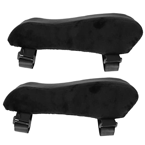 Sewroro 2 Stück Armlehnenpolster für Gaming Stühle und Bürostühle Ergonomische Memory Schaum Armstützen zur Druckentlastung von und Ellenbogen Schwarz Passend für Büro und Zuhause Sewroro 2 Stück Armlehnenpolster für Gaming Stühle und Bürostühle Ergonomische Memory Schaum Armstützen zur Druckentlastung von und Ellenbogen Schwarz Passend für Büro und Zuhause von Sewroro