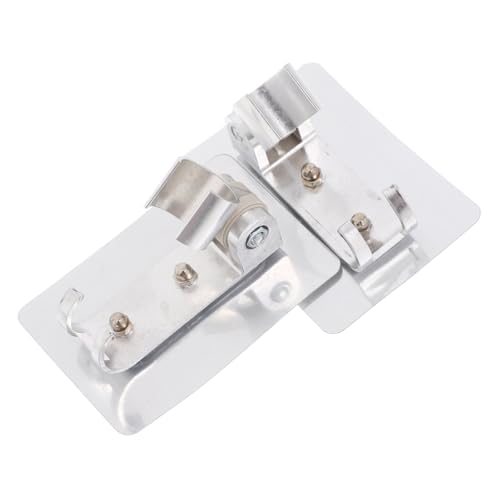 Sewroro 2 Stück Duschkopfhalterung aus Aluminium Verstellbare Handbrause Wandhalterung ohne Bohren Drehbarer Brausehalter für Flexible Positionierung Leichte Langlebige Halterung für von Sewroro