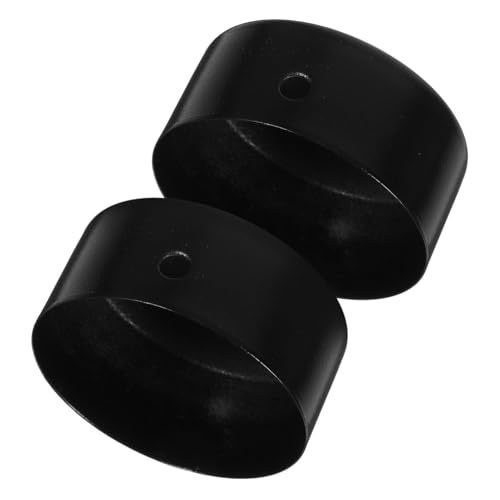 Sewroro 2 Stück Handlauf Endkappen Rundkappen für Treppen Handlauf Abdeckungen Robuste und Moderne Lösung für PVC Holz Handläufe von Sewroro