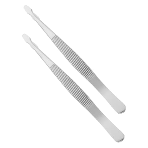 Sewroro 2 Stück Hochflexible Edelstahl Pinzette Präzisions Pinzetten für Briefmarken Sammeln Antistatisch Elastisch Langlebig Geeignet für Philatelie und Feine Handhabung Sewroro 2 Stück Hochflexible Edelstahl Pinzette Präzisions Pinzetten für Briefmarken Sammeln Antistatisch Elastisch Langlebig Geeignet für Philatelie und Feine Handhabung von Sewroro