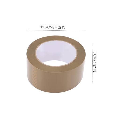Sewroro 2 Stück Hochklebendes Packband Braunes Verpackungsband für Kartonversiegelung Transport Verpackung Reißfest Beschreibbar Langlebig Sewroro 2 Stück Hochklebendes Packband Braunes Verpackungsband für Kartonversiegelung Transport Verpackung Reißfest Beschreibbar Langlebig von Sewroro