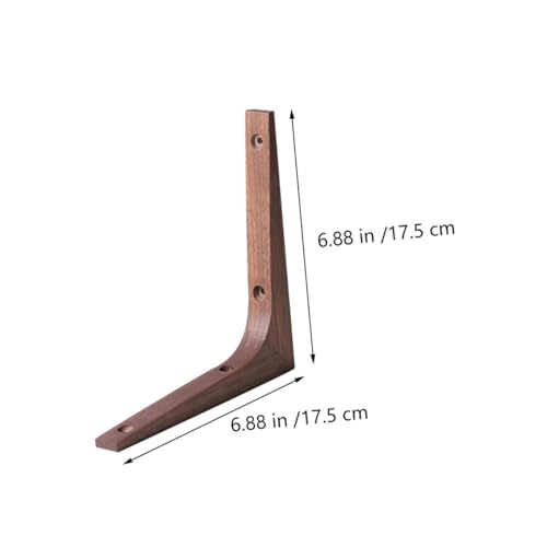 Sewroro 2 Stück Massive Holz wandregalhalterungen Stabile Dreieck wandstützen für Wandregale Natürliche Maserung Robuste Regalbödenhalter aus Langlebigem Vollholz Einfache Montage Sewroro 2 Stück Massive Holz wandregalhalterungen Stabile Dreieck wandstützen für Wandregale Natürliche Maserung Robuste Regalbödenhalter aus Langlebigem Vollholz Einfache Montage von Sewroro
