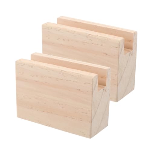 Sewroro 2 Stück Möbel Erhöhungspads aus Holz Hohe Bett und Tischbeine Erhöhung rutschfeste Möbelstützen für Stabile und Langlebige Fußanhebung Geeignet für Betten Tische und Sofas von Sewroro