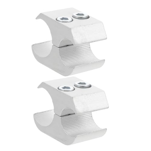 Sewroro 2 Stück Robuste Aluminiumlegierung Rohrschellen Gehstockhalter Rohrklemme Zubehör für Tragbar und Flexibel Einfach Montierbar Langlebig Sewroro 2 Stück Robuste Aluminiumlegierung Rohrschellen Gehstockhalter Rohrklemme Zubehör für Tragbar und Flexibel Einfach Montierbar Langlebig von Sewroro