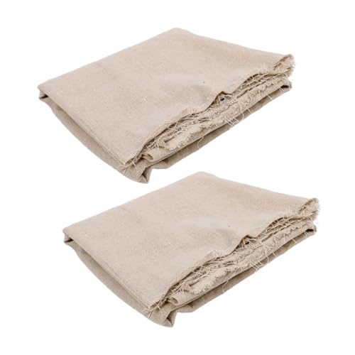 Sewroro 2 Stück Robustes Bastelmaterial für Erstellung von Töpfertexturen Hochwertige DIY Burlap für Keramikprojekte für Töpferwerkzeuge und Kreative Bastelarbeiten von Sewroro