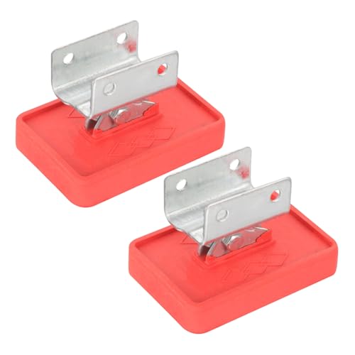 Sewroro 2 Stück Rutschfeste Leiterfußschutzkappen aus Gummi und Eisen Robuste Ersatzfüße für Aluminium Ausziehbare Leitern Verstärkte Leiterfußpads für Besseren Bodenschutz und Erhöhte von Sewroro
