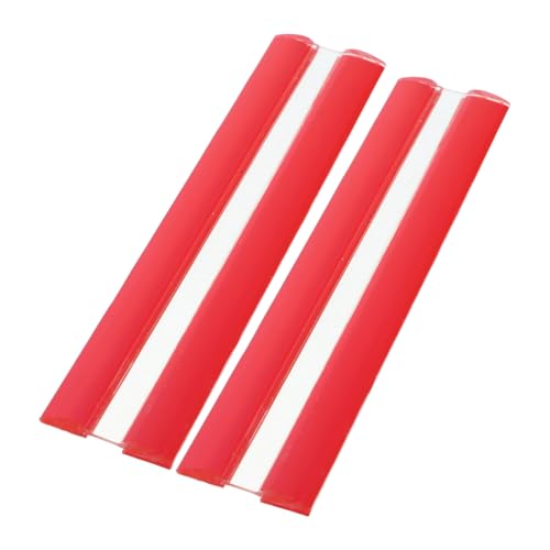 Sewroro 2 Stück Selbstklebende Kleine Acrylscharniere für Möbel und Kühlschranktüren Flexible DIY Scharniere mit Doppelseitigem Klebeband Einfache Montage Transparent Weich Drehbar von Sewroro