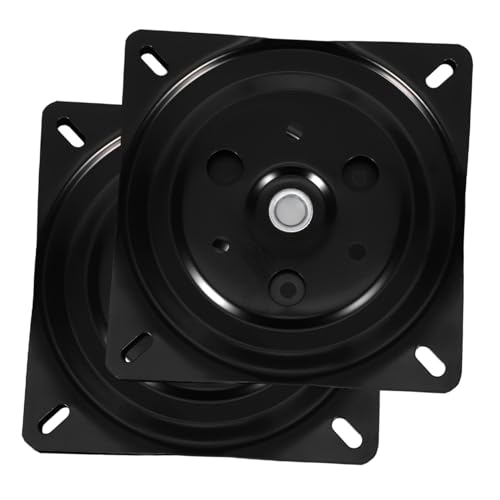 Sewroro 2 Stück Teiliges Drehplatten Möbel aus Metall mit Robustem Lager für Barhocker Drehmechanismus und Stuhl Drehbasis Langlebig Stabil Vielseitig für Möbel und Bürostühle von Sewroro